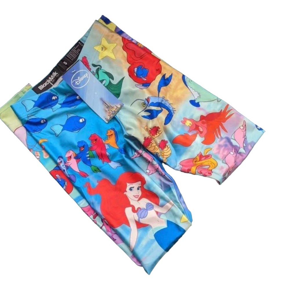 NWT Blackmilk x Disney Under the Sea Leggings S